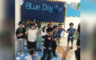 It Was A Fun-Filled Day For The KG Students As They Celebrated Blue Day!