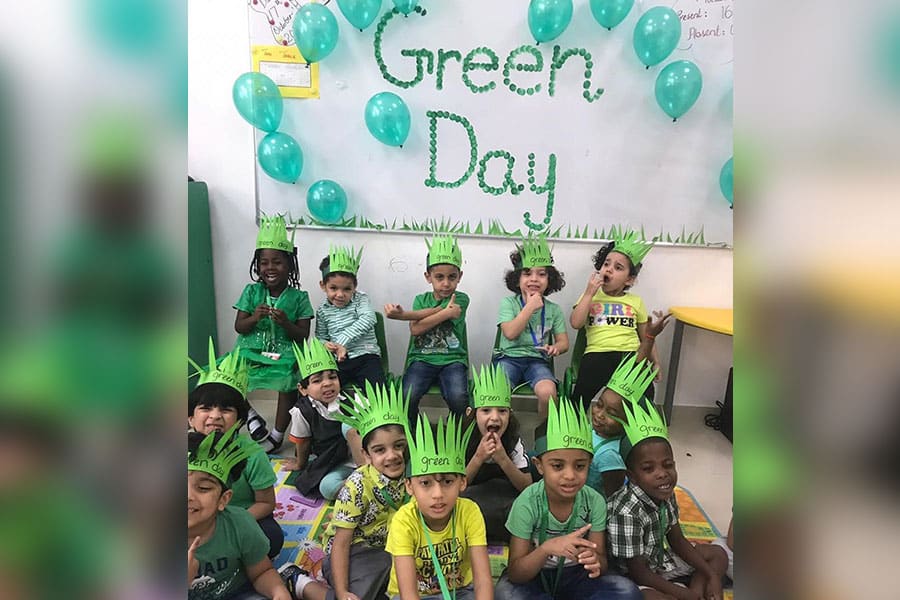 City School Celebrated Green Day In A Fun And Informative Way Where The Child Learnt About The Importance Of The Green